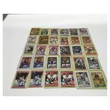 Football cards, 30 cards