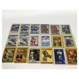 Football cards, Barry Sanders, Emmett Smith,