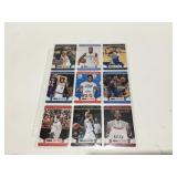 9 Basketball cards