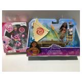 My little pony, Disney princess Moana