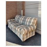 Masterfield Plaid 3 Cushion Sofa 86"L