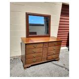 Master Craftsman Cherry Dresser w/Mirror Master Craftsman Cherry Dresser w/Mirror