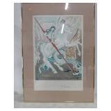 Dai Framed Print "The Lance of Chivalry" Dai Framed Print "The Lance of Chivalry"