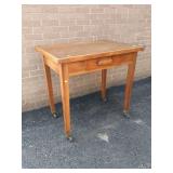 Work Table on Casters + Drawer Work Table on Casters + Drawer