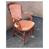 Victorian ? Open Arm Chair