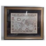 Image of Old Map, Image 17"x22" Image of Old Map, Image 17"x22"