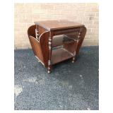 Mahogany Magazine Stand; finish issues Mahogany Magazine Stand; finish issues