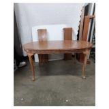 Oval Oak Dining Table w/3 leaves