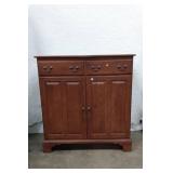 Keller Furniture Oak Cabinet, light scratches