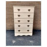 Painted 5 Drawer "Master Craft" Chest Painted 5 Drawer "Master Craft" Chest
