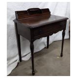 Mahogany Writing Desk Refinished 26"Hx31"Wx18"D