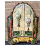 Decorative British Hot Air Balloon Sign Decorative British Hot Air Balloon Sign