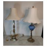 (2) lamps (2) lamps