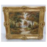 O/C forest scene