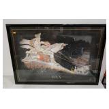 Embell. lithograph New Orleans Mardi Gras poster