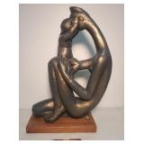 "Austin Sculpture" mother & child sculpture