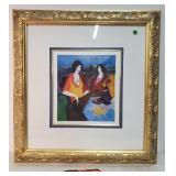Tarkay "Terrace" serigraph