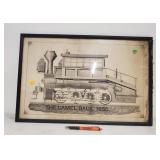 Engraving "The Camel Back 1850"