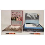 Lot of Maryland books & "American Manners"