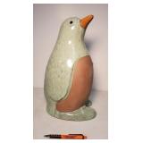 Lg. terracotta penguin
