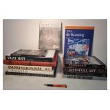 Lot of art books & other books