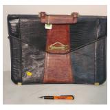 Lizard skin? brief case