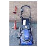 Grass Hog & Kobalt electric lawn mower