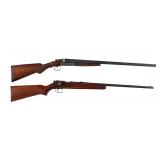 Shotgun / Rifle 12 Ga/.22 LR 2 Pcs Lot Long Guns