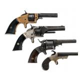Antique Revolvers 4 Pcs Lot Revolver