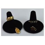 Mixed Lot Rolled Gold Plated Jewelry Lot