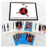 Fleer '90-91 Basketball Cards-Full Set 2 Jordans