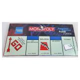 Vtg Monopoly Amer Express Edition Game NEW