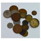 Mixed Lot Foreign Currency Coins