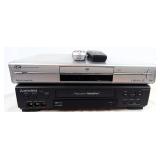 Vintage JVC DVD Player & Mitsubishi 4 Head VCR