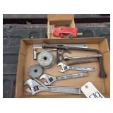 T Square, Tire Iron, Chain Saw Sharpner &