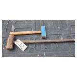 Sledge Hammer & Waffle Head Hammer