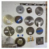 24 Saw Blades & 3 Grinding Wheels & 1 Clamp