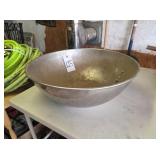 21' W X 8' T Stainless Steel Bowl