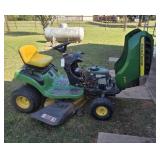 John Deere E100, 242.2 HR, 42' Deck, 17.5HP