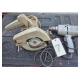 Black & Decker 1HP, 7.75' Circular Saw, 1/2'