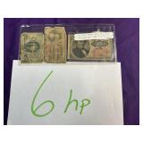 Confederate war fractional currency