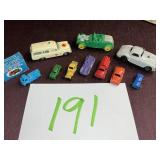 Lot of toy cars