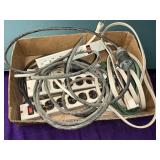 Large lot of power strips