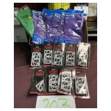 Picnic/party table cloths and clips