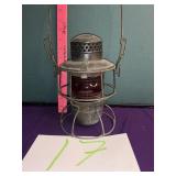 PRR RED GLOBE LANTERN