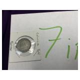 1893 Columbia exposition silver coin