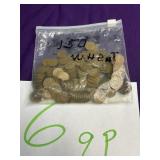 150 wheat pennies