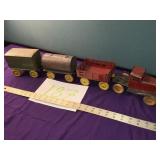 Vintage tin truck, Girard product circa 1920s