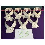 Victorian detachable starch collars