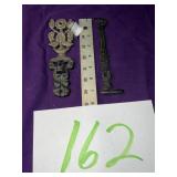 Cast wall plant hanger